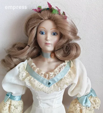 Порцеланова кукла Franklin heirloom doll, снимка 2 - Колекции - 55771441