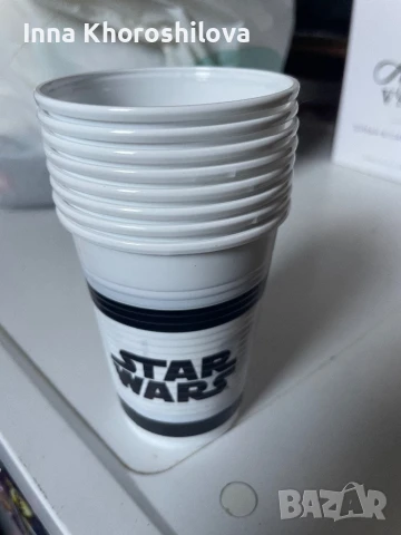 Комплект аксесоари за парти Star Wars мнотоцветен, снимка 3 - Декорация - 51258015