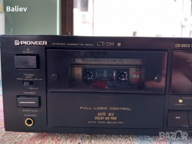 PIONEER CT-339 Stereo Cassette Deck , снимка 6 - Декове - 53296142