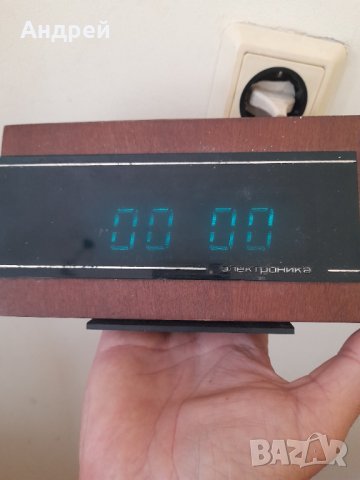 Стар часовник Електроника 6.15М, снимка 5 - Антикварни и старинни предмети - 41935226