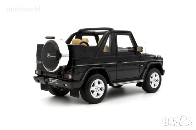 Mercedes-Benz G500 G-Klasse Cabrio 2007 - мащаб 1:18 на Ottomobile моделът е нов в кутия, снимка 2 - Колекции - 44490695
