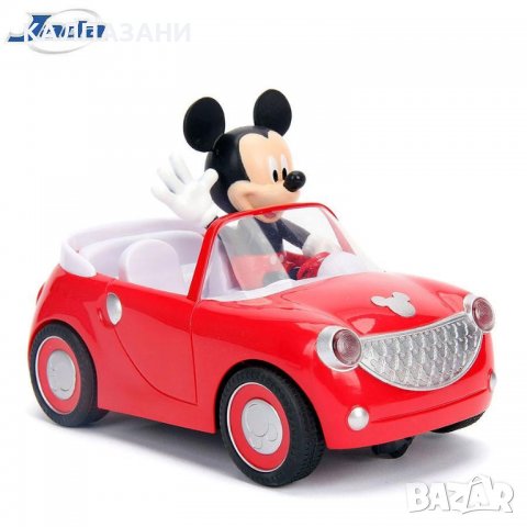 Jada Радиоуправляема кола Mickey Mouse Roadster 253074000, снимка 3 - Коли, камиони, мотори, писти - 38821398