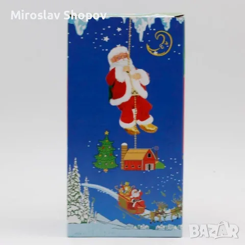 Катерещ се по мъниста Дядо Коледа, снимка 6 - Декорация за дома - 56330975