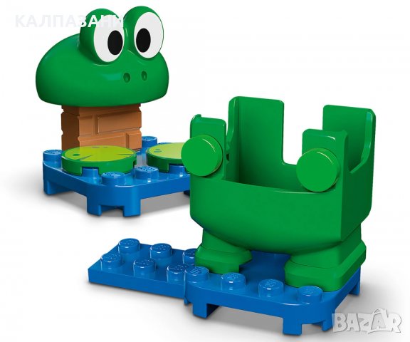 LEGO® Super Mario 71392 - Пакет с добавки Frog Mario, снимка 4 - Конструктори - 40156143