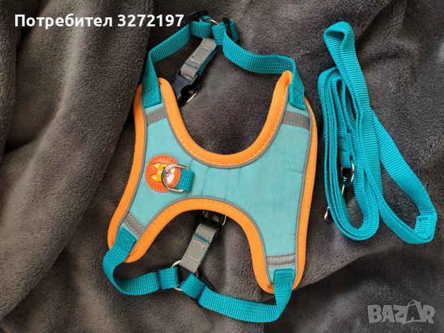 Регулируем,светлоотразителен нагръдник за куче - Високо качество, снимка 6 - За кучета - 41015468