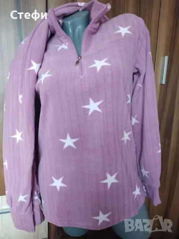 Дамска поларена пижама М , снимка 2 - Пижами - 48161651