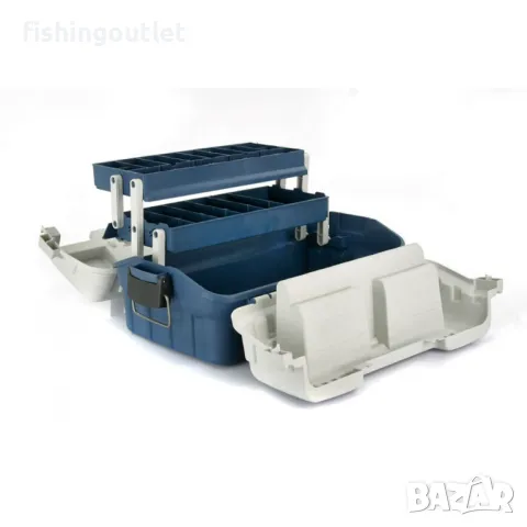  Куфар за риболовни принадлежностти Formax 014 с отделение за воблери, снимка 2 - Такъми - 34578928