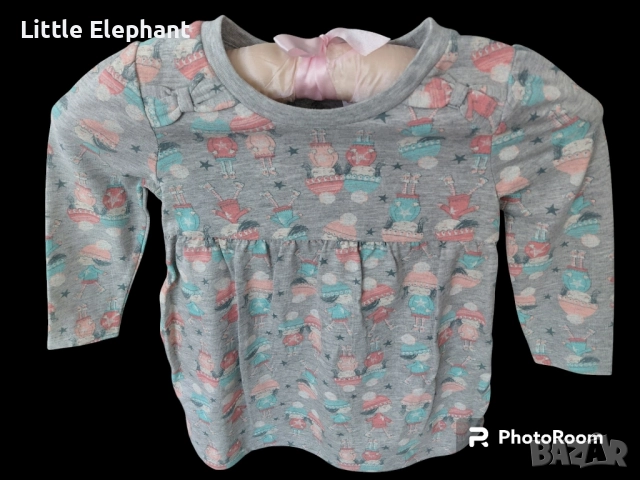 Рокличка за 18-24 мес мом с чорапогащник момиченца"Winter Holidays",Англия/нова