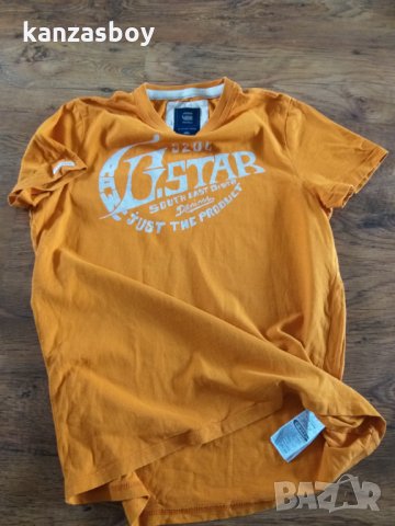 g-star fletcher - страхотна мъжка тениска, снимка 7 - Тениски - 35962390