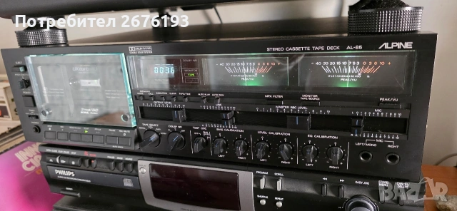 Alpine AL-85 3 Head Tape Deck , снимка 2 - Декове - 53723919