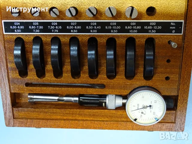 Комплект индикаторен вътромер TESA 6-12mm dial bore gauge set, снимка 3 - Други инструменти - 55747208