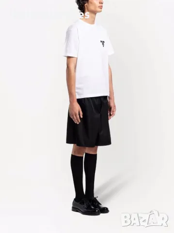 White Chenille Pocket Logo Slim Fit Мъжка Тениска размер XXL (XL), снимка 3 - Тениски - 48845320