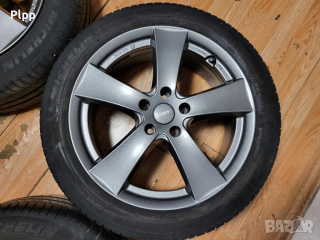 джанти 18" 5х112 Audi Mercedes Vw Seat Skoda с гуми 215/50/18, снимка 5 - Гуми и джанти - 52554073