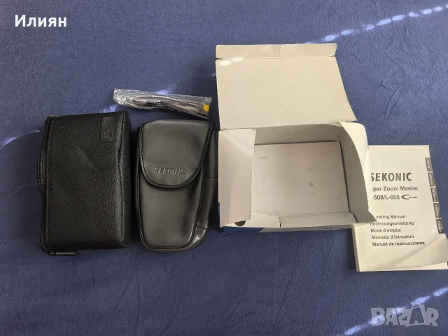 Светломер Sekonic, снимка 2 - Чанти, стативи, аксесоари - 56412332
