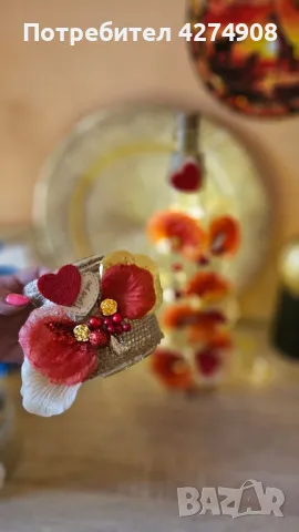 Оригинални подаръци. Свещници и светещи бутилки , снимка 3 - Ръчно изработени сувенири - 48884384