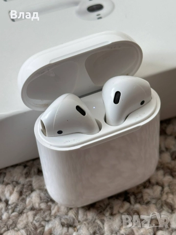 Продавам Apple AirPods 2 (оригинал), снимка 2 - Слушалки и портативни колонки - 51871177