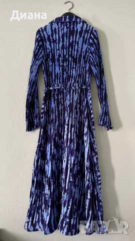 Плисирана рокля Mango, снимка 7 - Рокли - 53352199