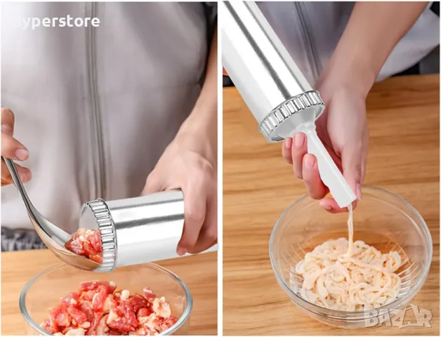 Машина за пълнене на колбаси Digital One SP01060, vanessa, 5 lbs, хоризонтална, неръждаема стомана, снимка 10 - Други - 49584648