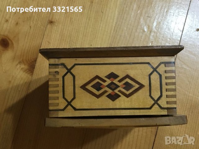 Дървени кутии, снимка 15 - Антикварни и старинни предмети - 39721280