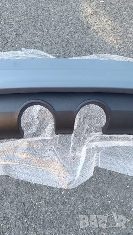 Спойлер / тунинг добавка за задна броня – R32 стил за Volkswagen Golf V (2004-2008), снимка 5 - Части - 51765140