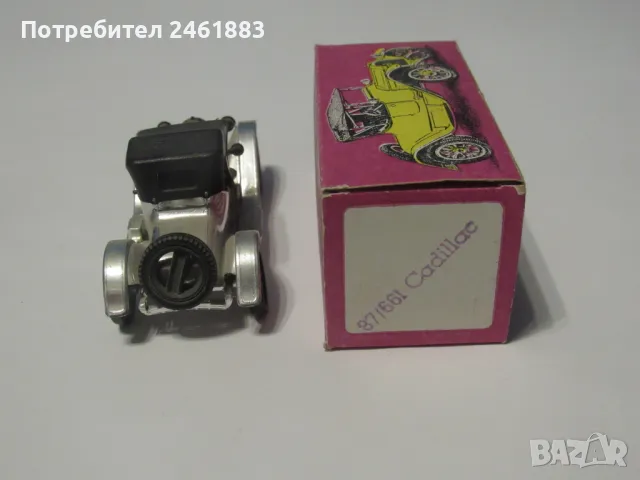 Estetyka Полша Cadillac 1913 соц метална колекционерска количка., снимка 3 - Колекции - 49768473