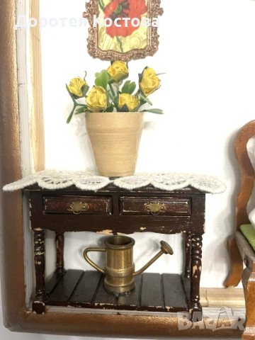 Красива 3д украса с миниатюри , снимка 6 - Антикварни и старинни предмети - 51132192