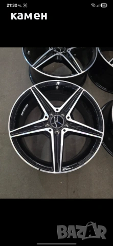 Оригинални джанти AMG 18 цола за Мерцедес Ц класа W205 4бр еднакви, снимка 5 - Гуми и джанти - 53638797
