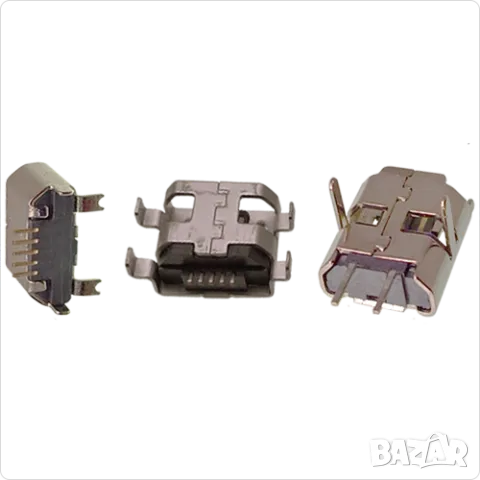 Букса  конектор USB micro  , 2/5 pin connector