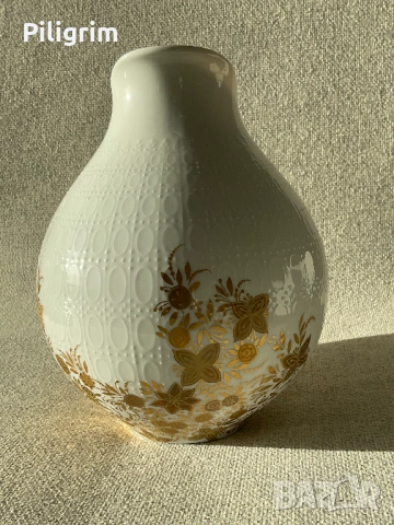 Ваза (кана) Rosenthal "Romanze" от Björn Wiinblad. , снимка 4 - Вази - 53837505