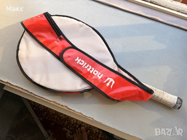 Детска тенис ракета Wilson Hattrick T-101 — 21”, снимка 2 - Тенис - 56023084