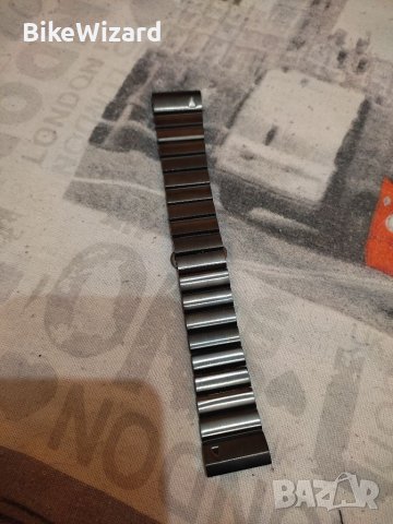 Garmin Fenix 3 метална каишка НОВА, снимка 1 - Каишки за часовници - 41718198
