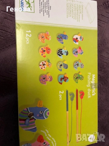 Любима детска игра за най-малките деца на над 2 години, магнитен лов на патета, снимка 3 - Образователни игри - 53213394