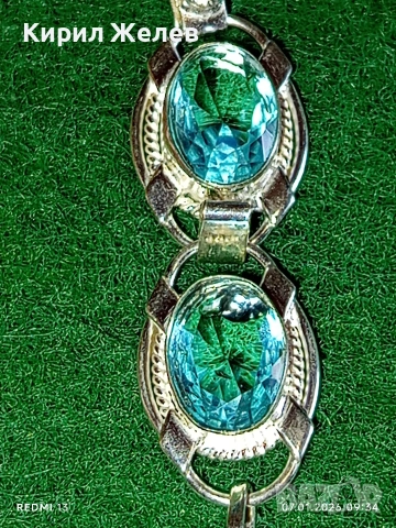 Ръчно изработена сребърна гривна Giannitiko ювелирно Арт бижу 52513, снимка 6 - Гривни - 53015760