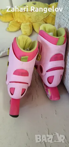 Детски Регулируеми Ролери за момиче 32-35 номер, снимка 3 - Детски маратонки - 47630490