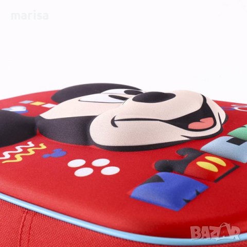 Детска раница Disney Mickey 3D, 31cm 8445484133813, снимка 2 - Раници - 41797514