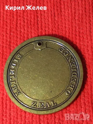 БРОНЗОВ ПЛАКЕТ MARINE CORPS UNITED STATES МНОГО КРАСИВ ЗА КОЛЕКЦИОНЕРИ 37870, снимка 12 - Антикварни и старинни предмети - 40489739