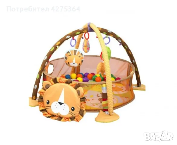 Център за игра с матрак за активност и кошара за бебета, снимка 3 - Играчки за стая - 48859796