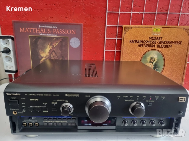 усилвател TECHNICS SA-AX6, снимка 4 - Ресийвъри, усилватели, смесителни пултове - 53402065