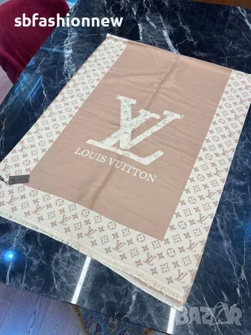 Louis Vuitton Gucci кашмирени шалове, снимка 4 - Шалове - 56116193