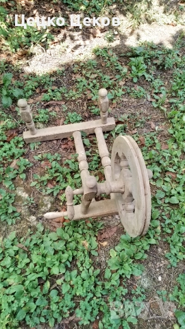 Стар чекръг, снимка 5 - Антикварни и старинни предмети - 51697215