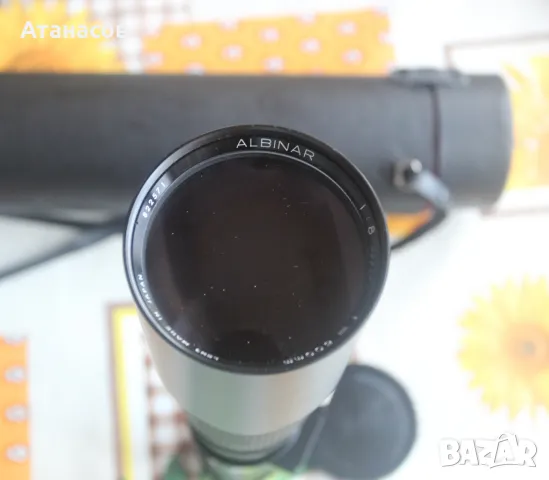 Телеобектив на T2 - ALBINAR 500 mm f/ 8, снимка 8 - Обективи и филтри - 47483870