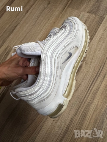Оригинални бели маратонки Nike Air Max 97 ! 42 н, снимка 9 - Маратонки - 50823056