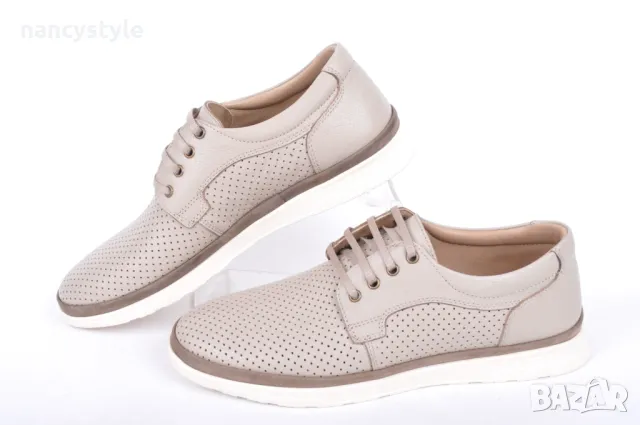 Мъжки обувки от естествена кожа