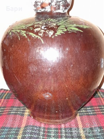 Стара рядка ритуална стомна - Момиче с цвете, снимка 5 - Антикварни и старинни предмети - 44229305