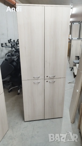 Офис шкаф - гардероб с четири врати и рафтове 80/40/205, снимка 9 - Шкафове и рафтове - 53078070