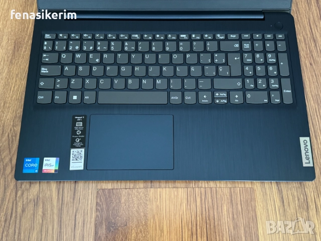 15.6' IPS Core i5-12450H Lenovo IdeaPad Slim 3i 16GB LPDDR5/256GB NVMe/Подсветка/Win 11/Бат 10ч., снимка 10 - Лаптопи за работа - 52837307