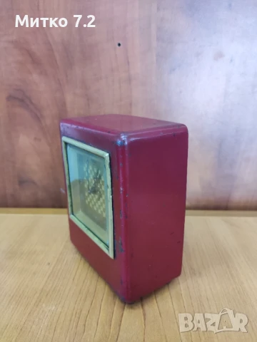 стар часовник с касичка, снимка 3 - Антикварни и старинни предмети - 50804722