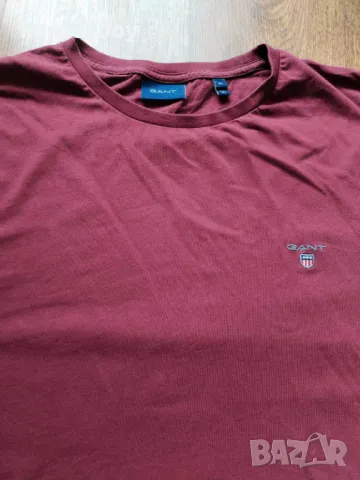 gant - страхотна мъжка тениска XL, снимка 2 - Тениски - 49469210