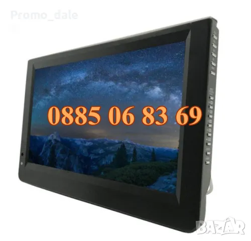 Преносим телевизор 14 инча, портативен цифров телевизор 14 инча 12v / 220v, снимка 2 - Телевизори - 49696737