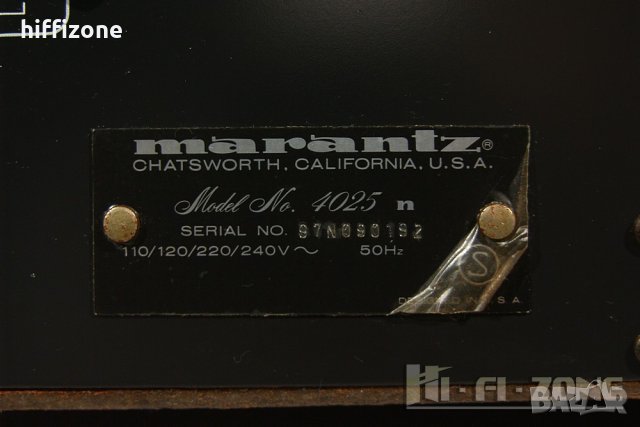 РЕСИВЪР   Marantz 4025 , снимка 8 - Ресийвъри, усилватели, смесителни пултове - 33774997